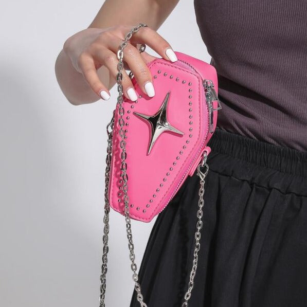 Shadowcaster Coffin Crossbody Bag
