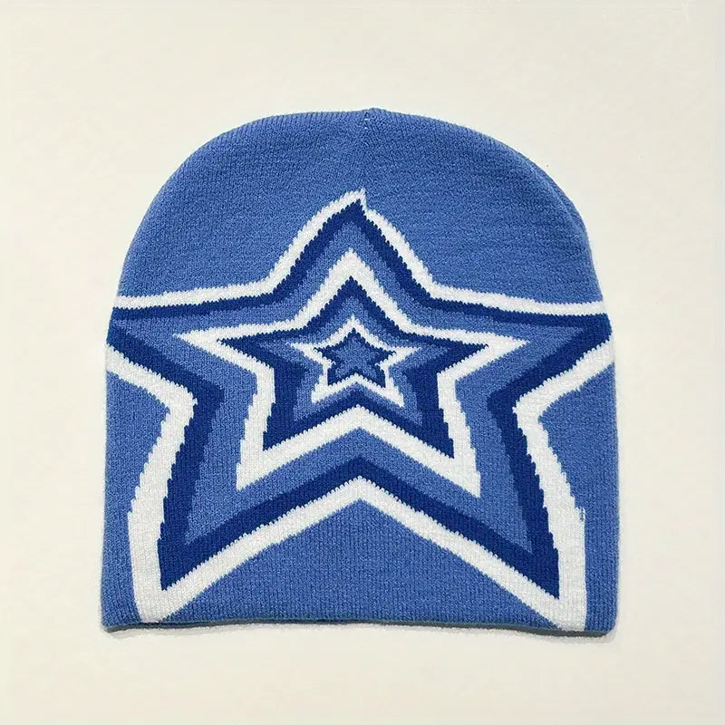 Y2k Star Aesthetic Beanie