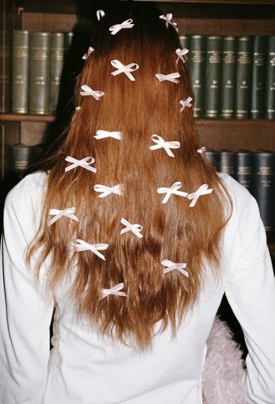 Ballet Ribbon Hair Clip Set
