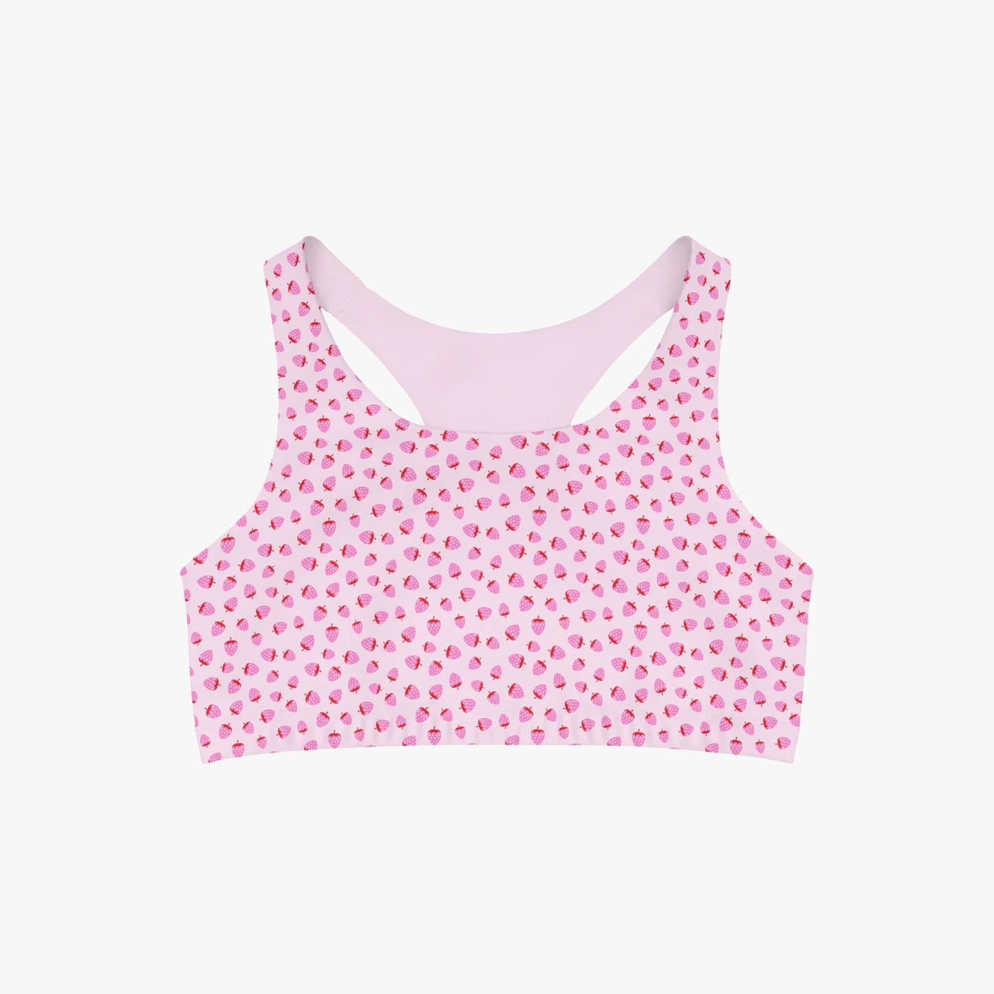 Soft Strawberry Seamless Sports Bra
