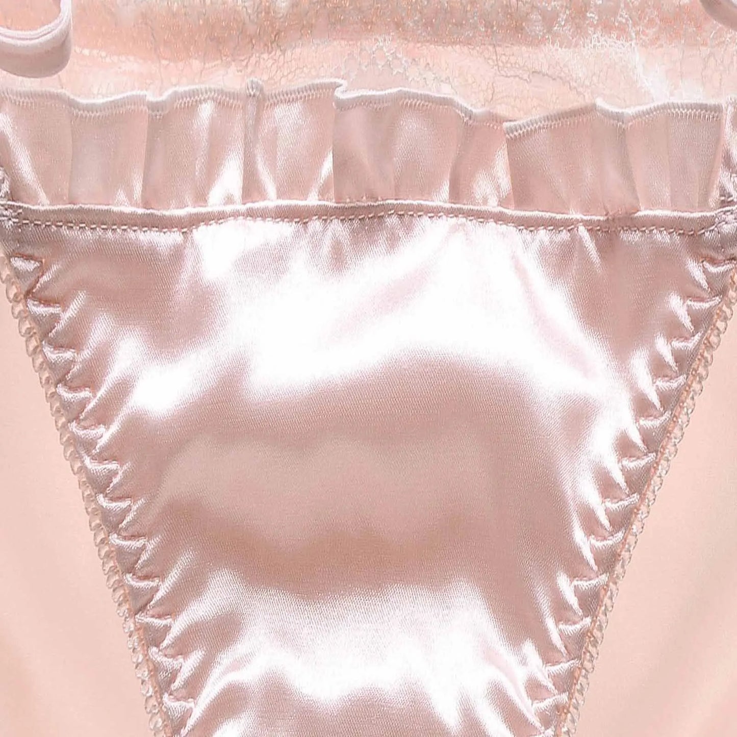 Coquette Silk Satin Bow Panties
