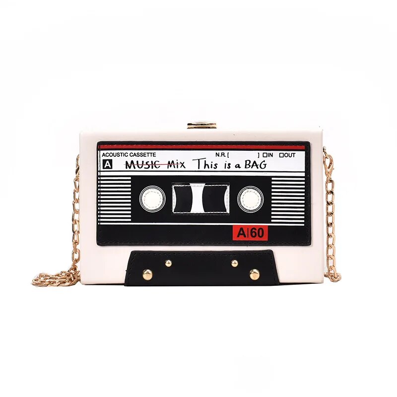 Summer Mix Tape Clutch Bag