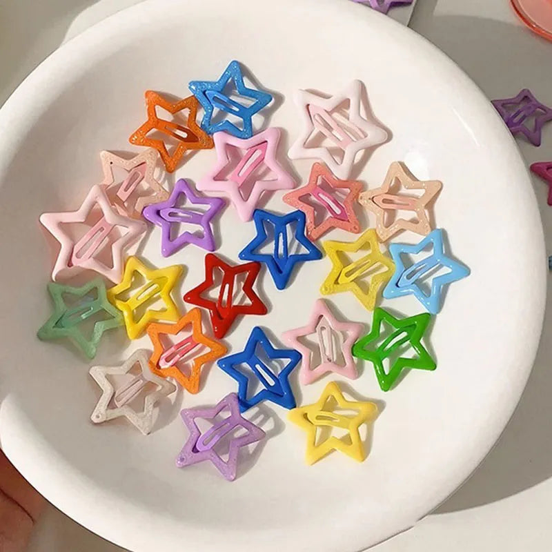 Nostalgic Star Hair Clip Set