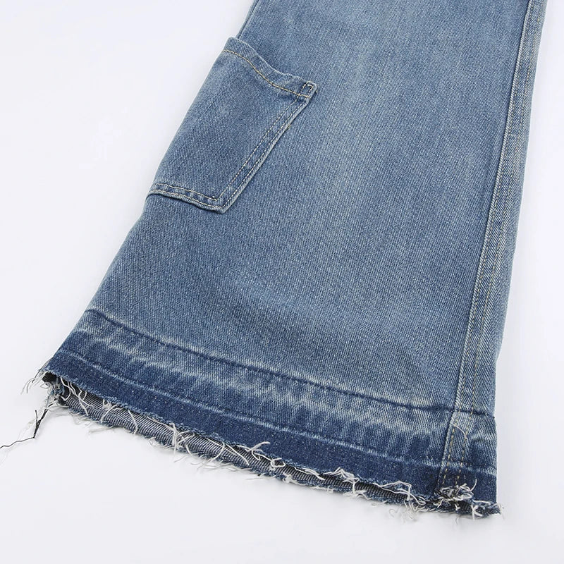 Y2k Star Low Waisted Cargo Jeans