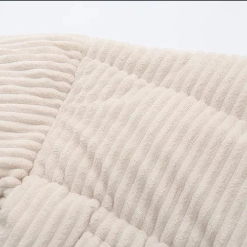 Candy Corduroy Bomber Coat