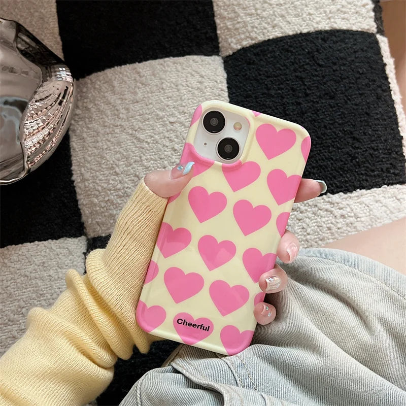 Cheerful Heart iPhone Case