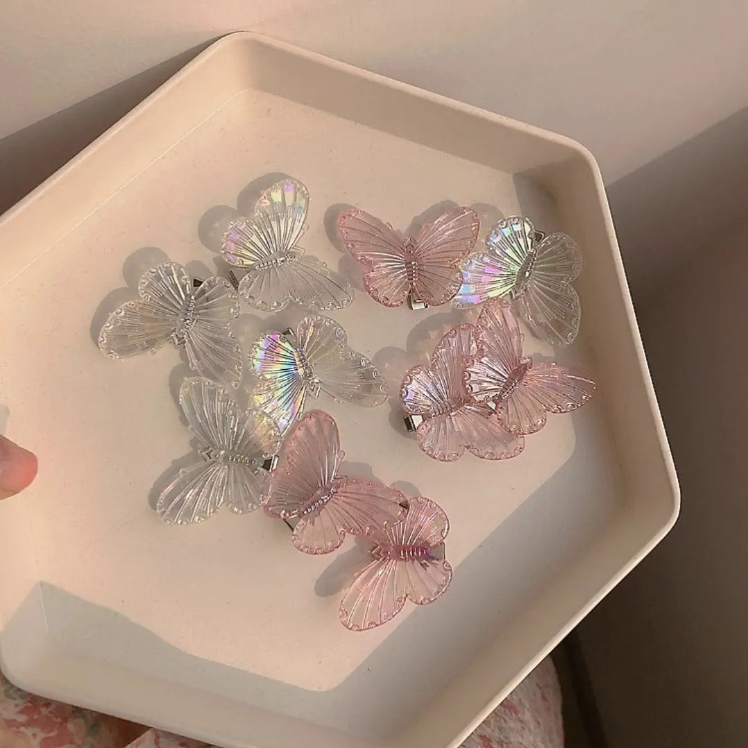 Dreamy Butterfly Hair Clips Set
