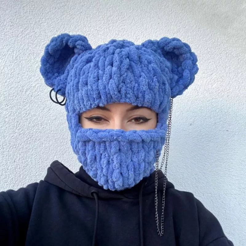Softy Bear Ear Balaclava