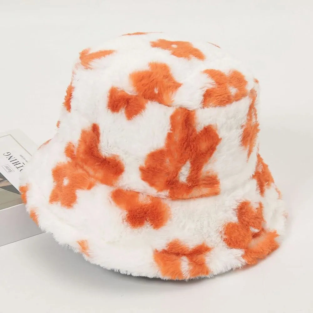Fluffy Flower Bucket Hat