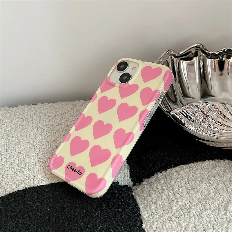 Cheerful Heart iPhone Case