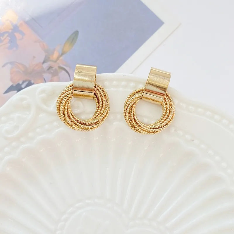 Door Knocker Stud Earrings