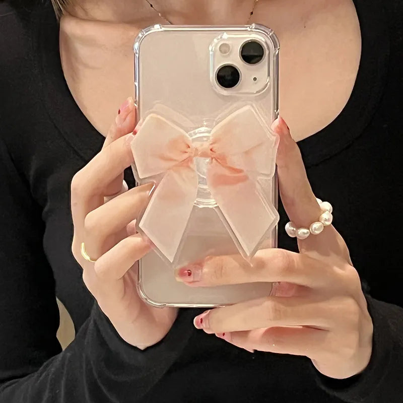 Coquette 3D Bowknot iPhone Case