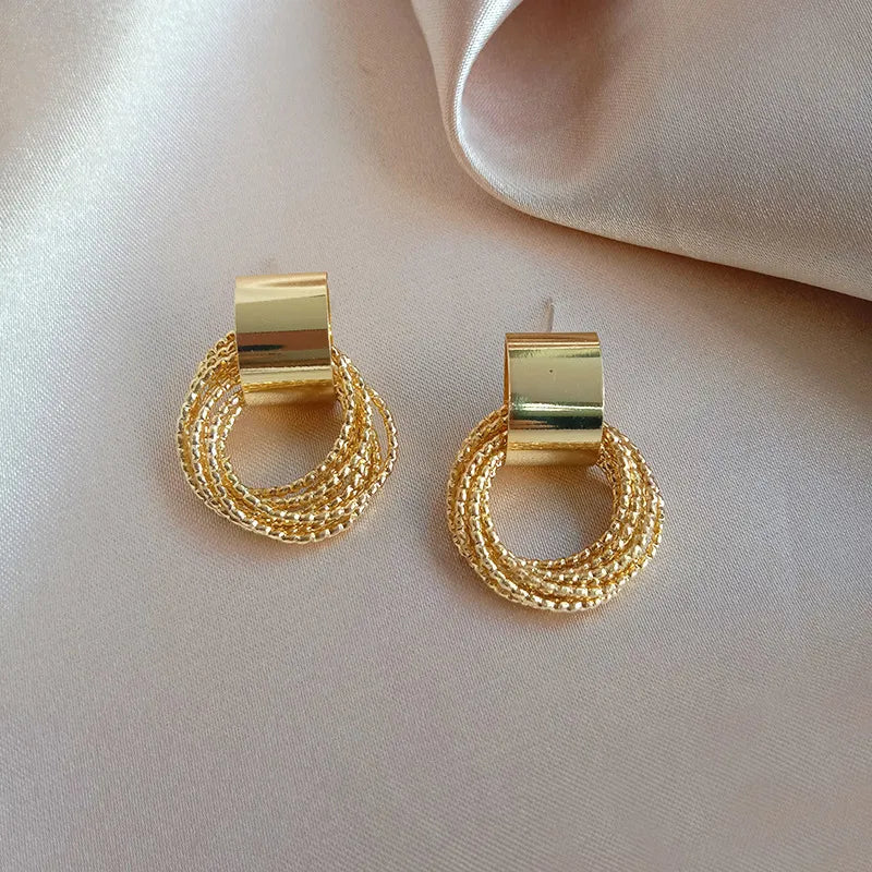 Door Knocker Stud Earrings