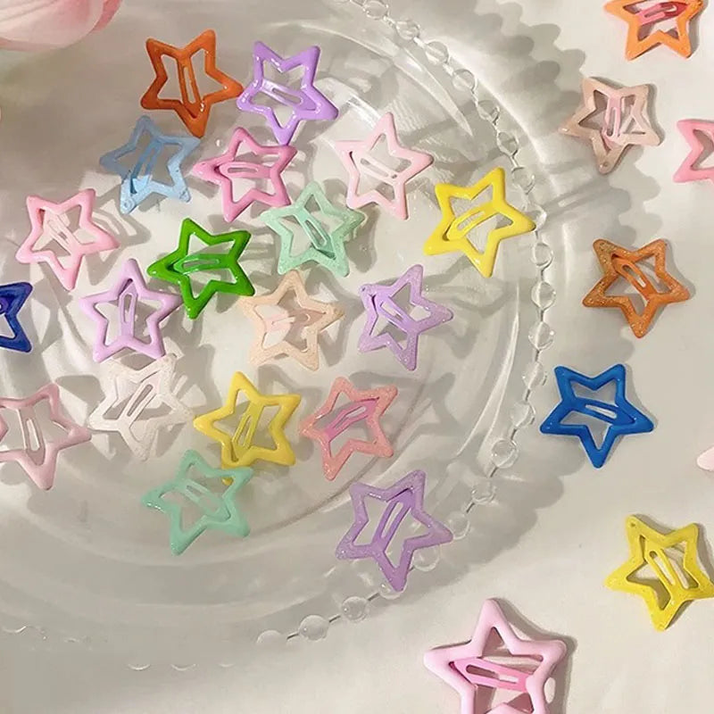Nostalgic Star Hair Clip Set