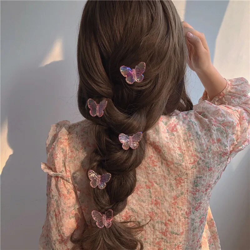 Dreamy Butterfly Hair Clips Set