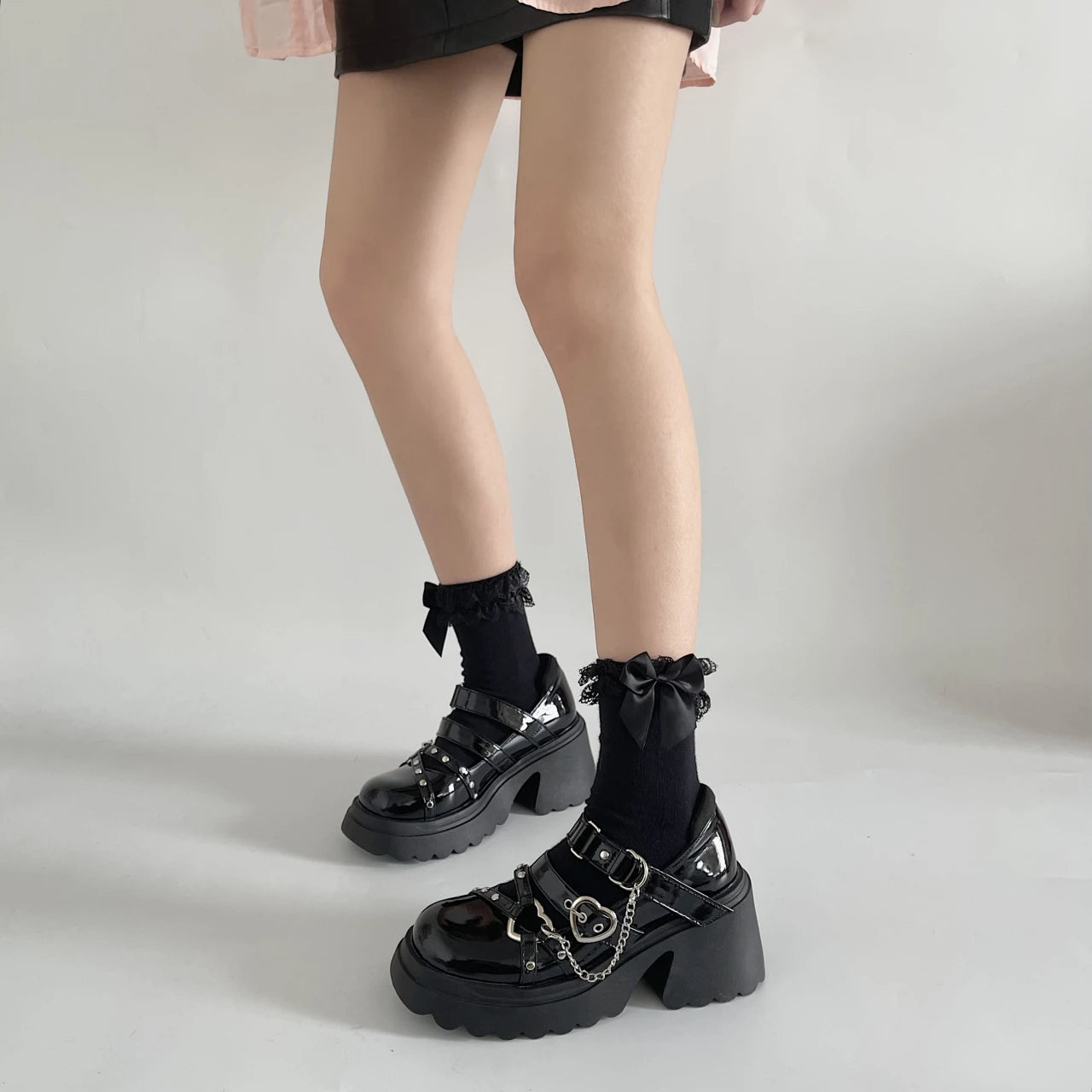 Punk Rock Platform Lolita Shoes