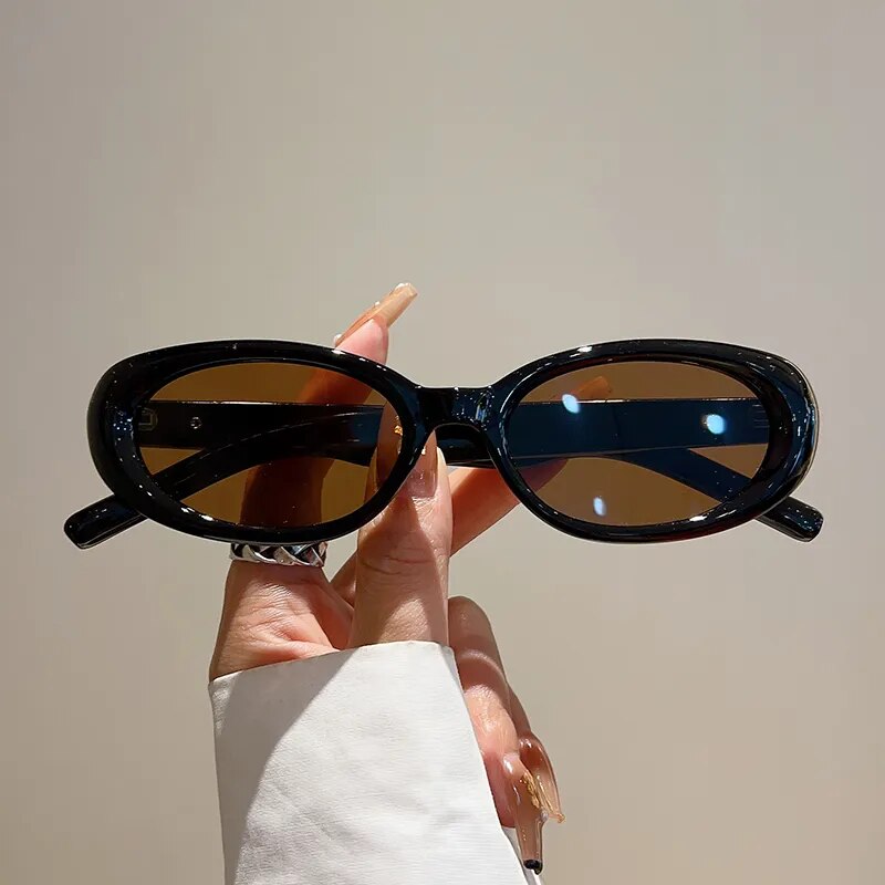 Vintage Star Oval Sunglasses