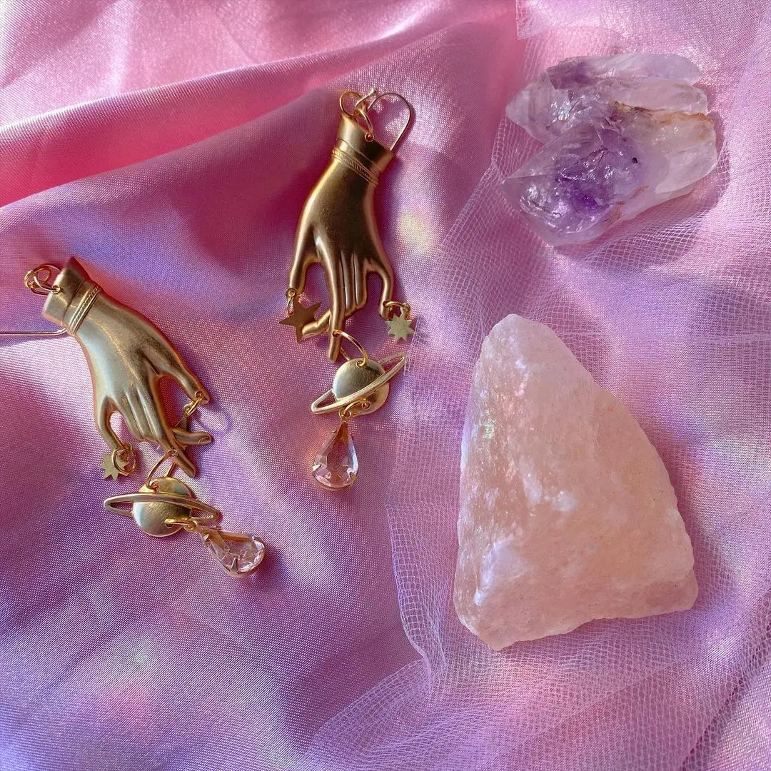 Witchy Celestial Hands Earrings