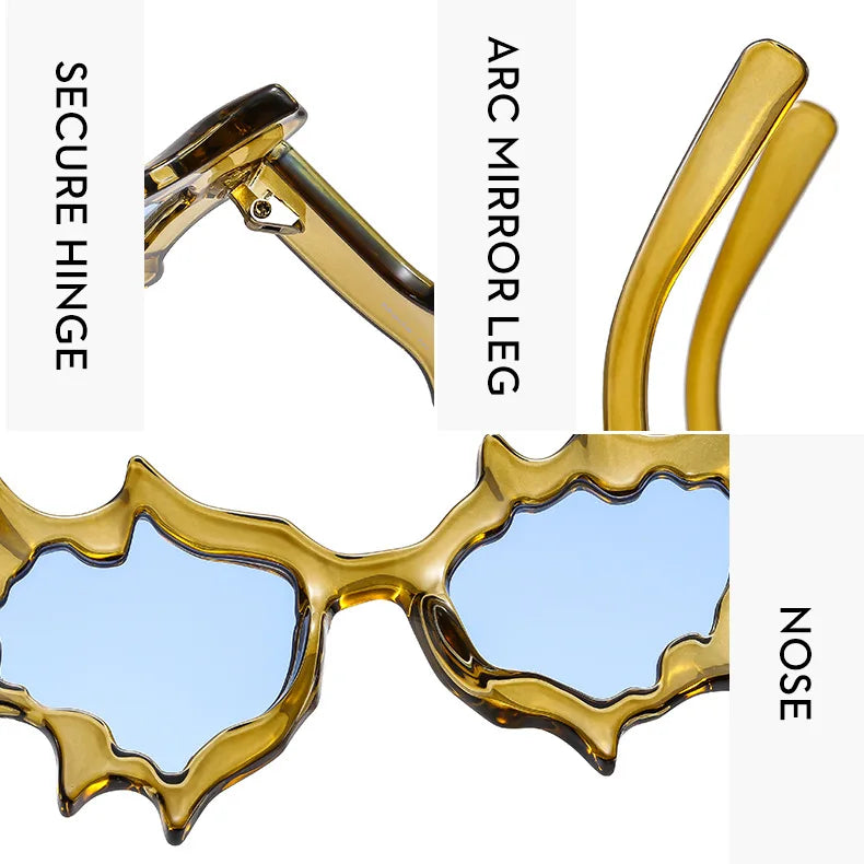 Y2K Futuristic Alien Sunglasses