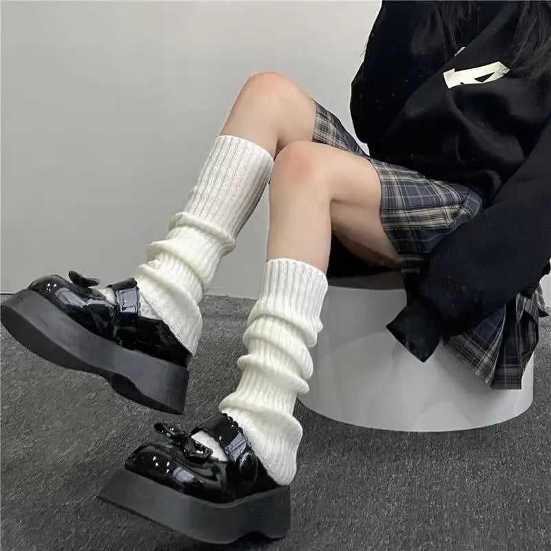 Emo Knit Long Leg Warmers