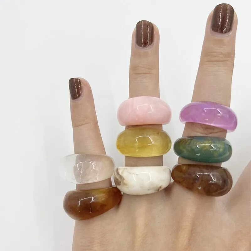 Aesthetic Geometric Mood Ring