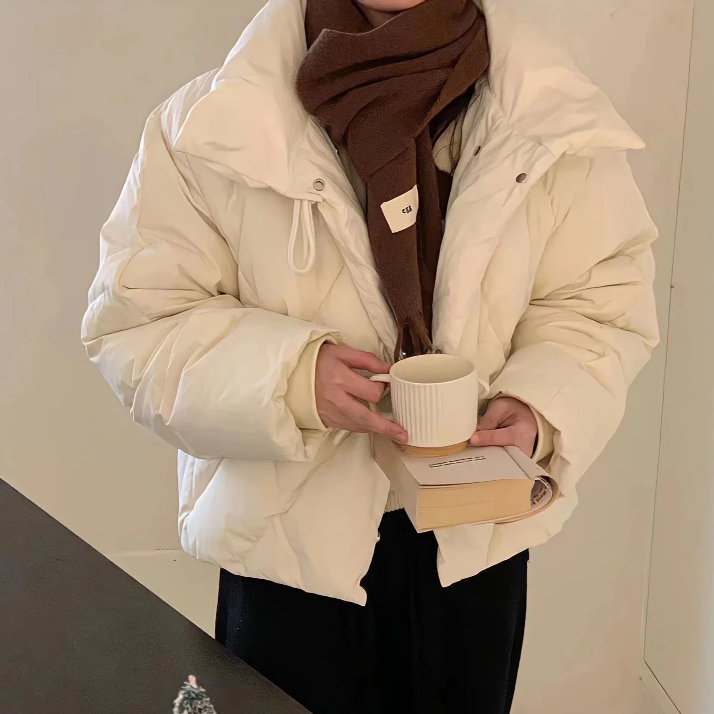 Princess Ribbon Puffer Jacket