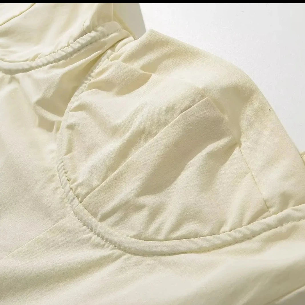 Office Siren Spaghetti Strap Midi Dress