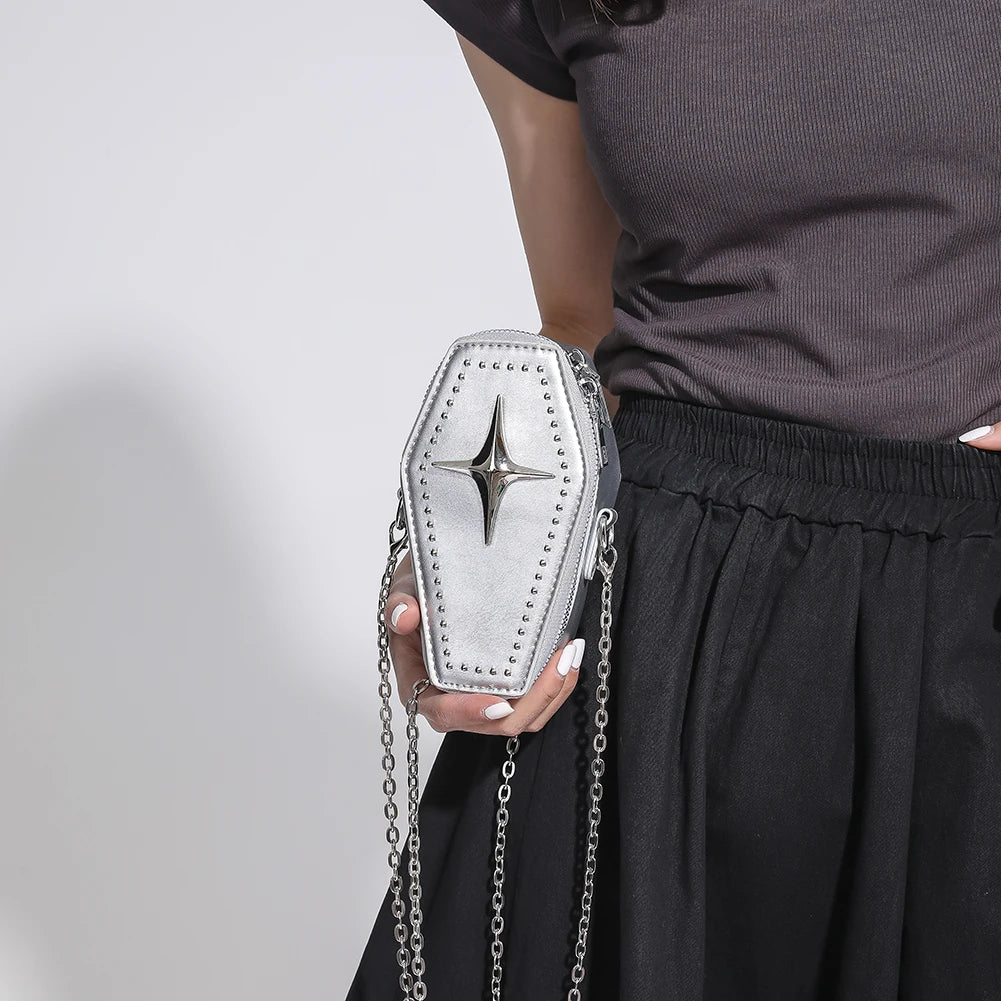 Shadowcaster Coffin Crossbody Bag
