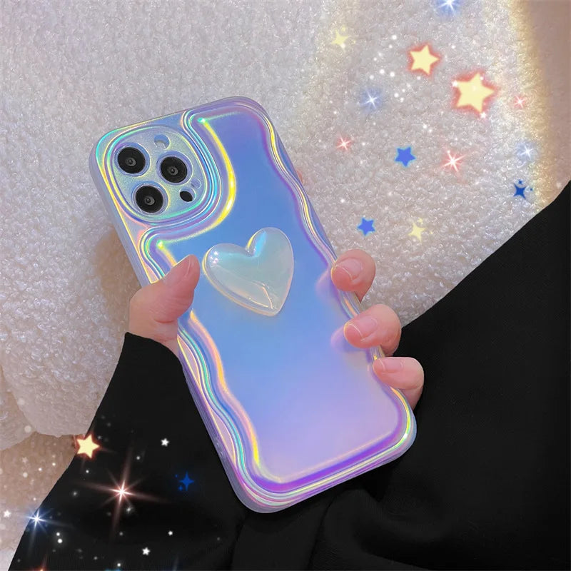 Holographic 3D Aesthetic iPhone Case