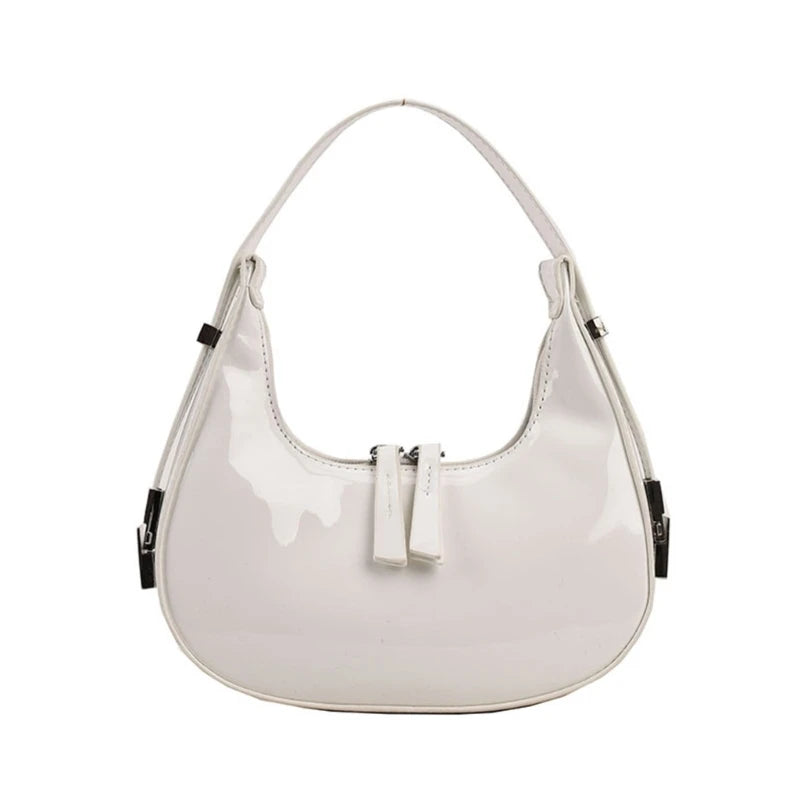 Cherry Moon PU Leather Shoulder Bag