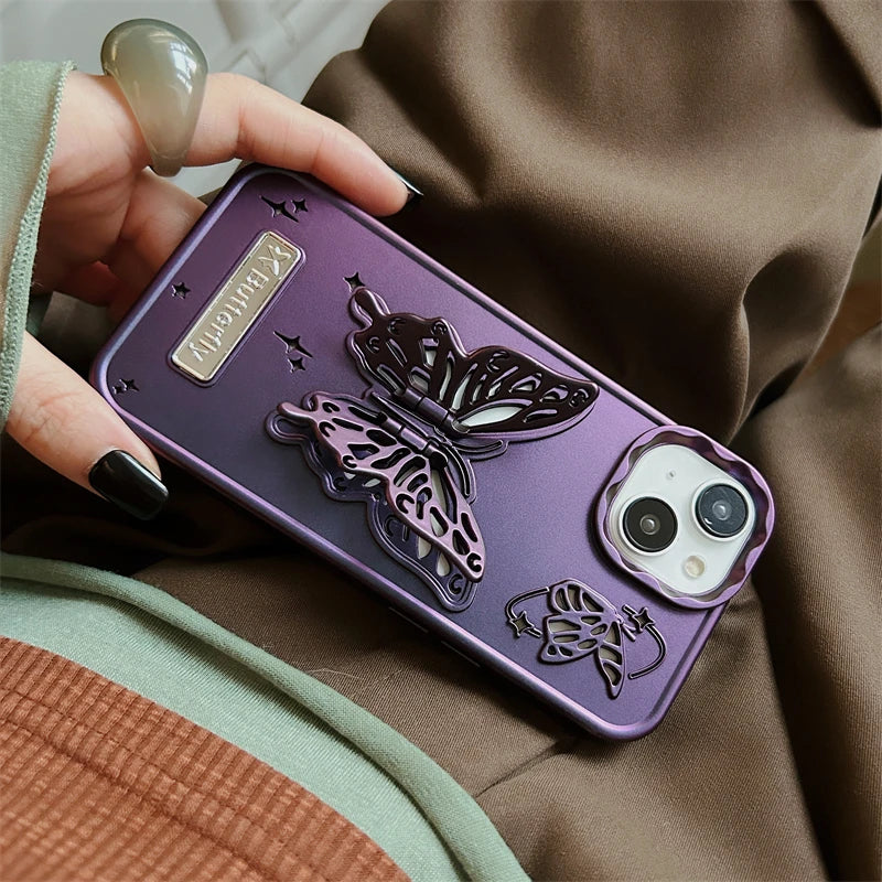3D Magical Butterfly iPhone Case