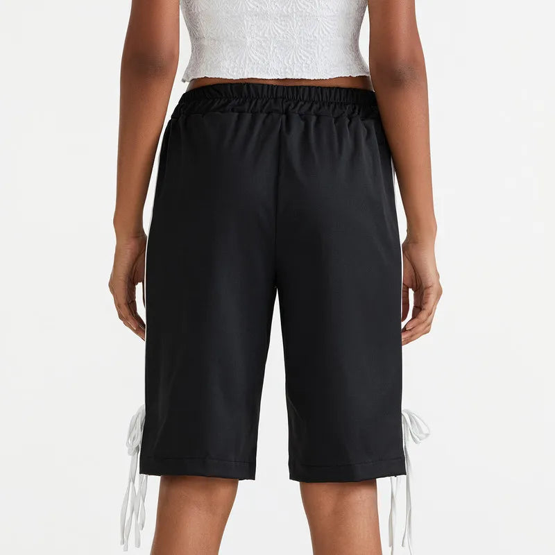 Blokette Striped Bow Shorts