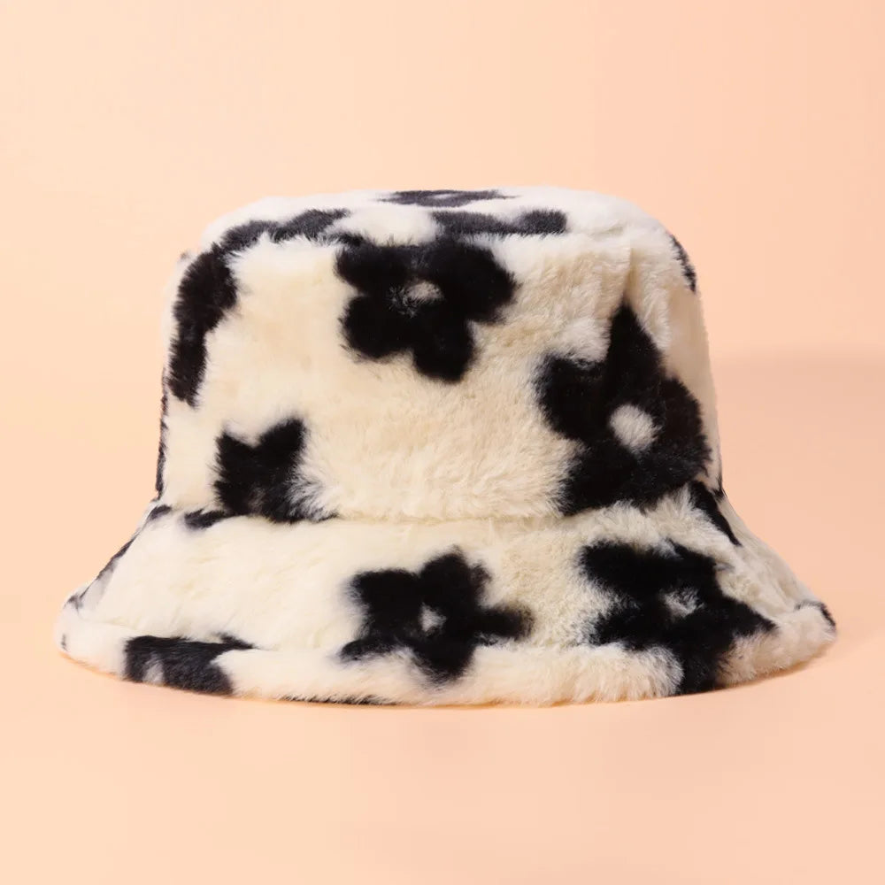 Fluffy Flower Bucket Hat