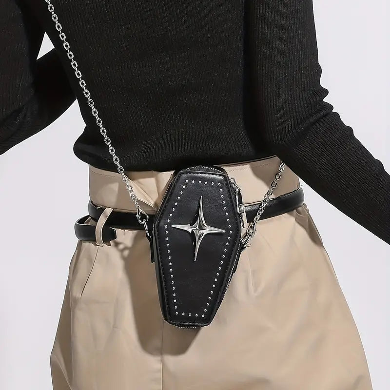 Shadowcaster Coffin Crossbody Bag