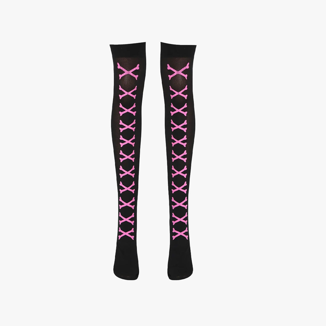 Grunge Over The Knee Stockings