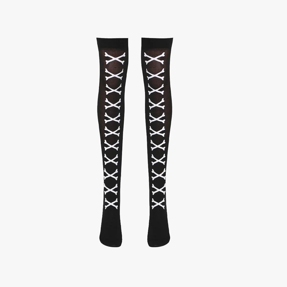 Grunge Over The Knee Stockings
