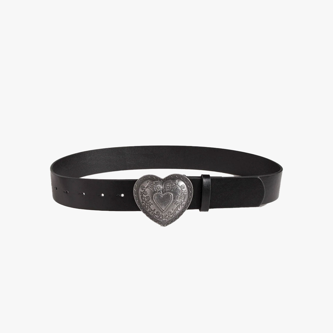 Iron Heart Buckle Belt