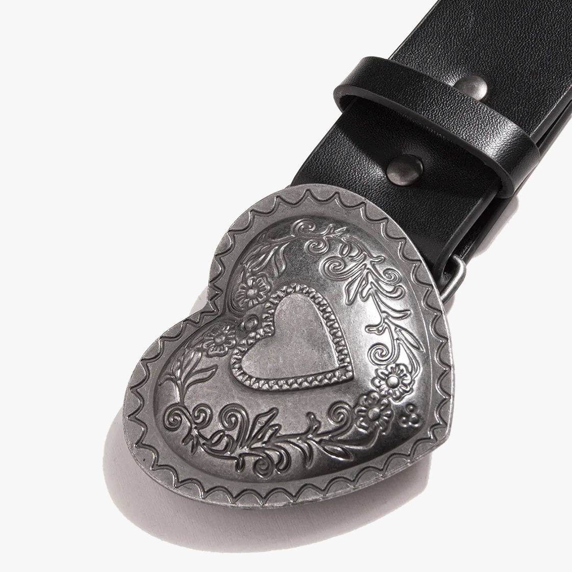 Iron Heart Buckle Belt