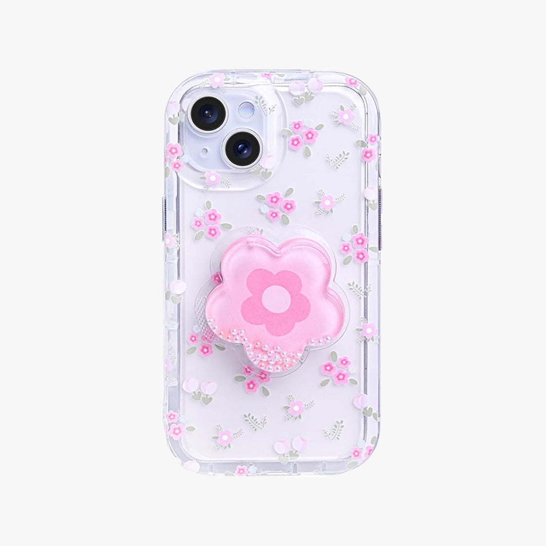 3D Pink Flower iPhone Case