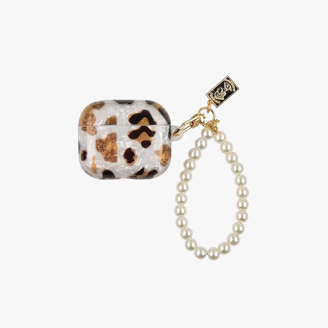Leopard Pearlescent Airpods Case