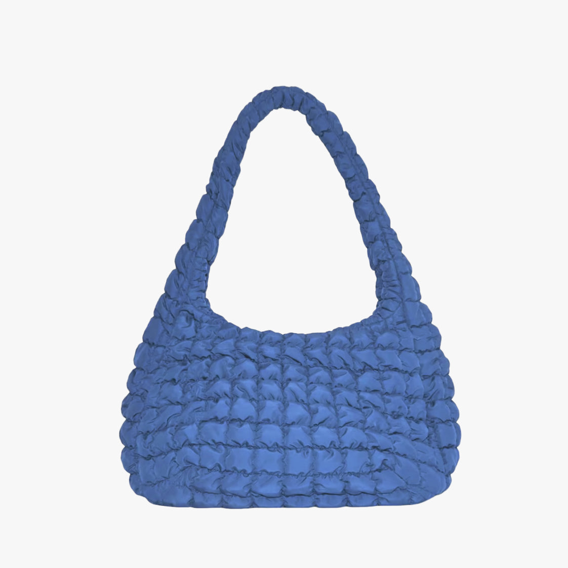 Bubble Ruched Tote Bag