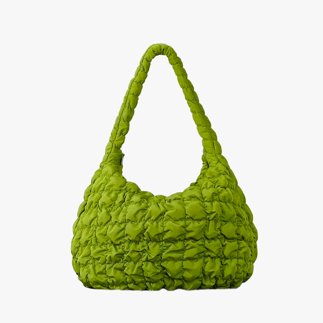 Bubble Ruched Tote Bag