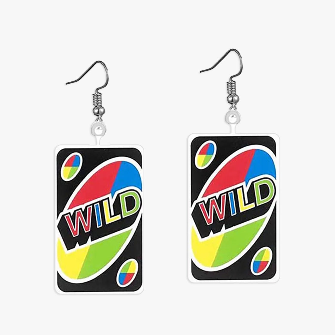 KidCore Card Game Acrylic Earrings