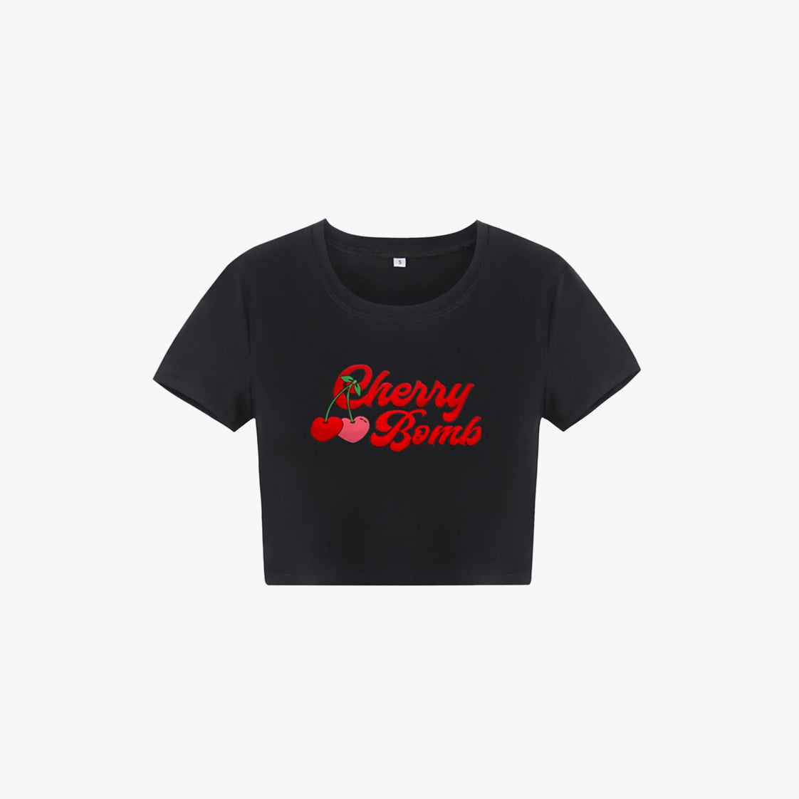 Y2k Cherry Bomb Baby Tee