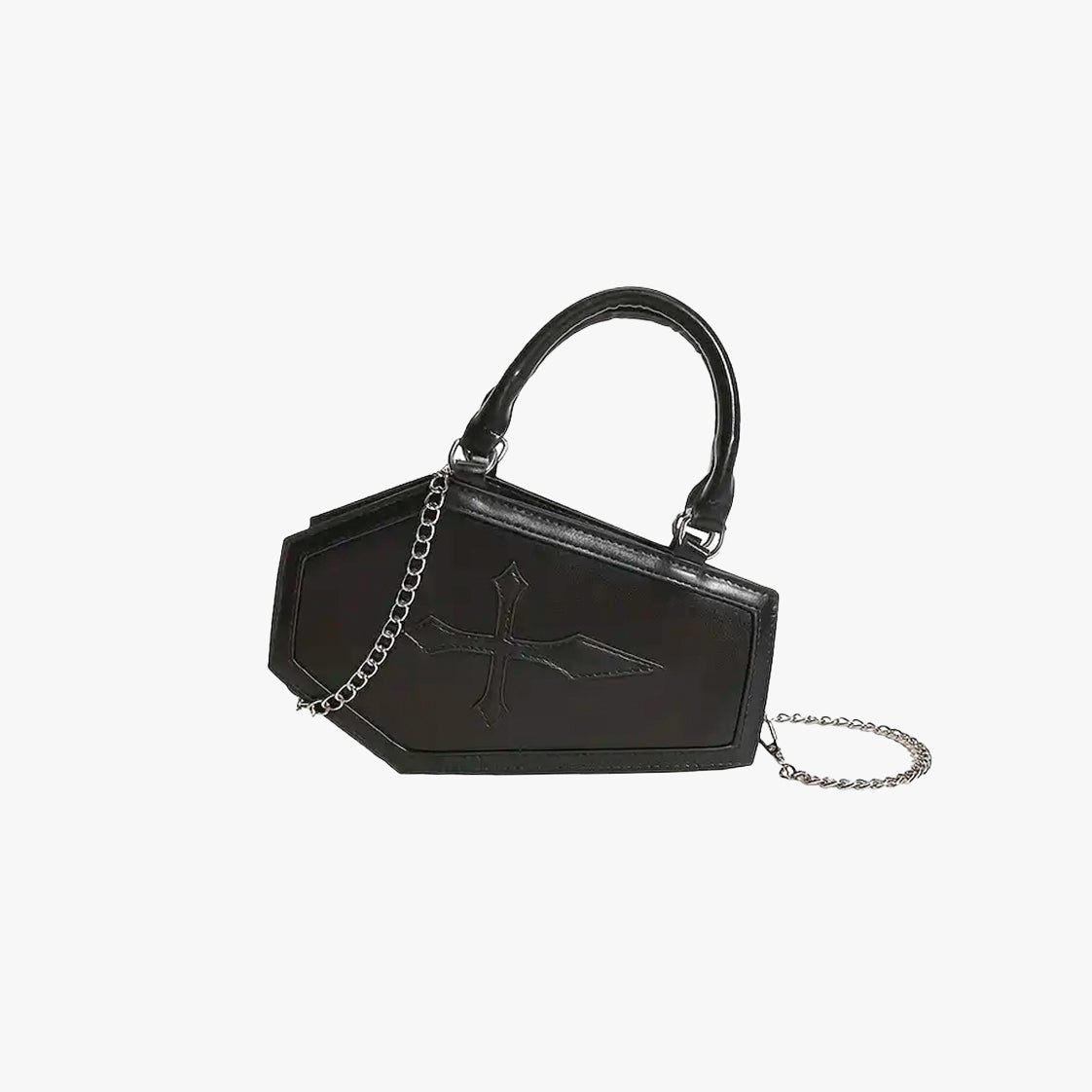 Mystic Elegance Coffin Top Handle Bag
