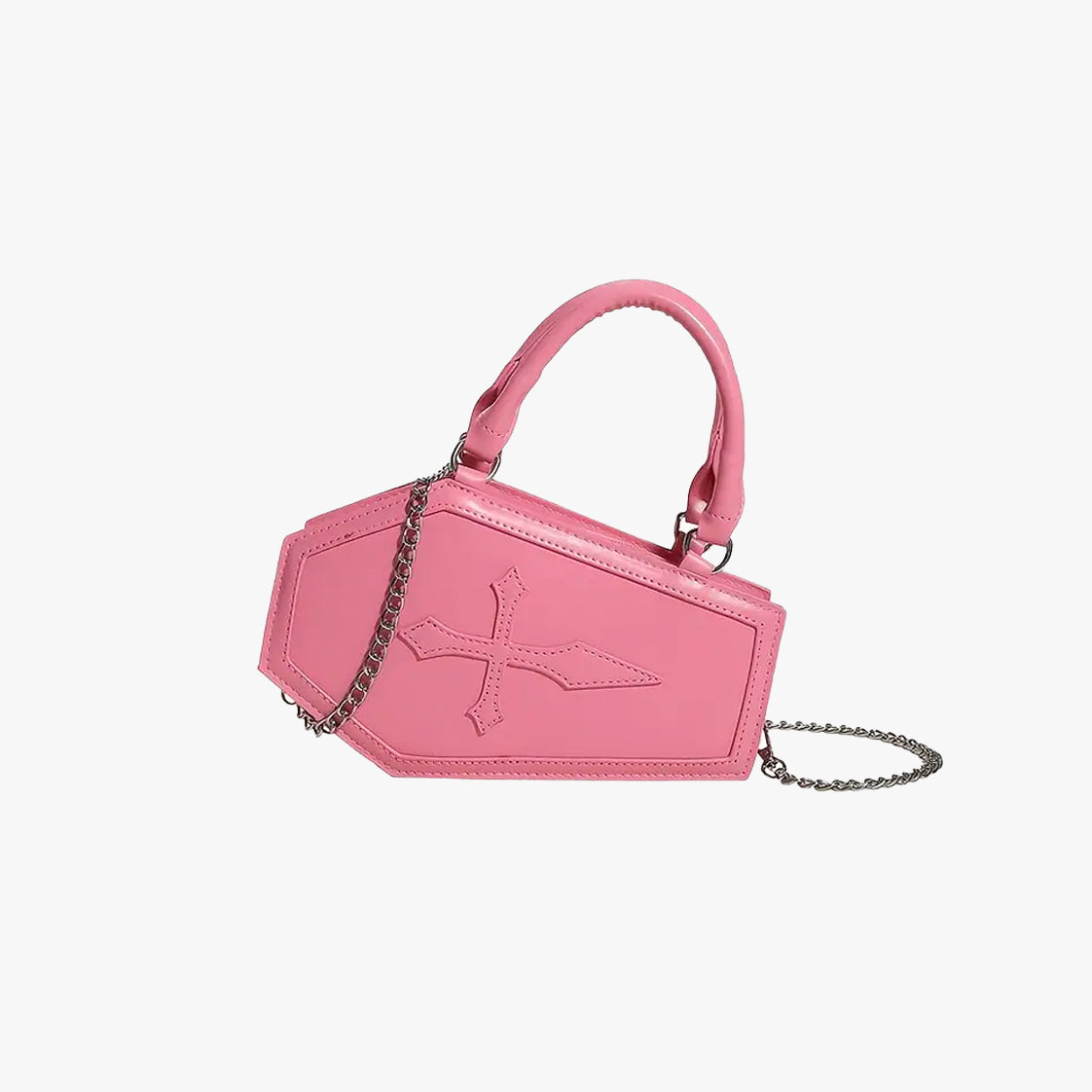 Mystic Elegance Coffin Top Handle Bag