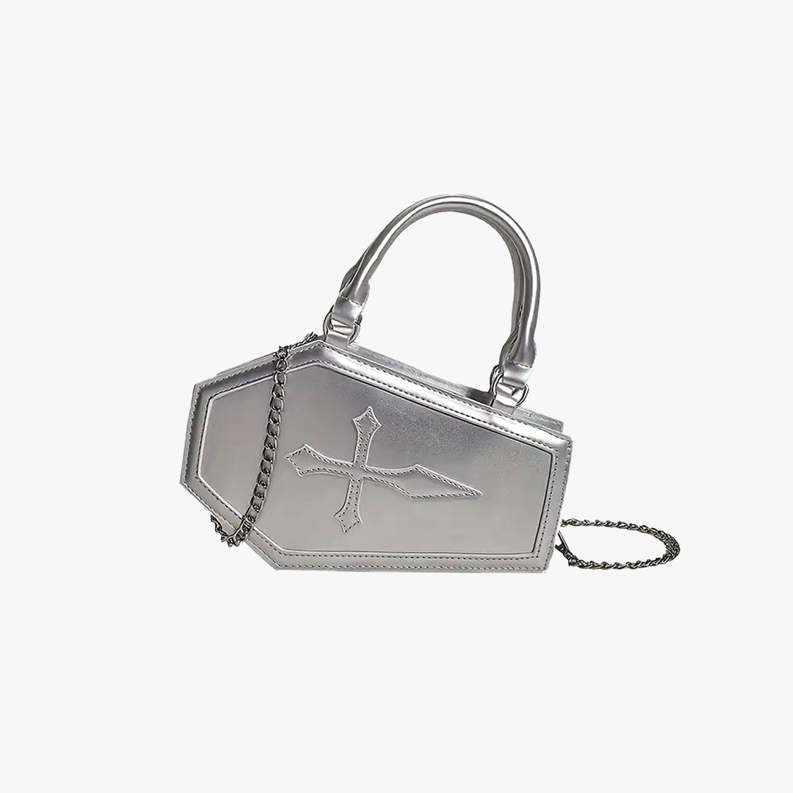 Mystic Elegance Coffin Top Handle Bag