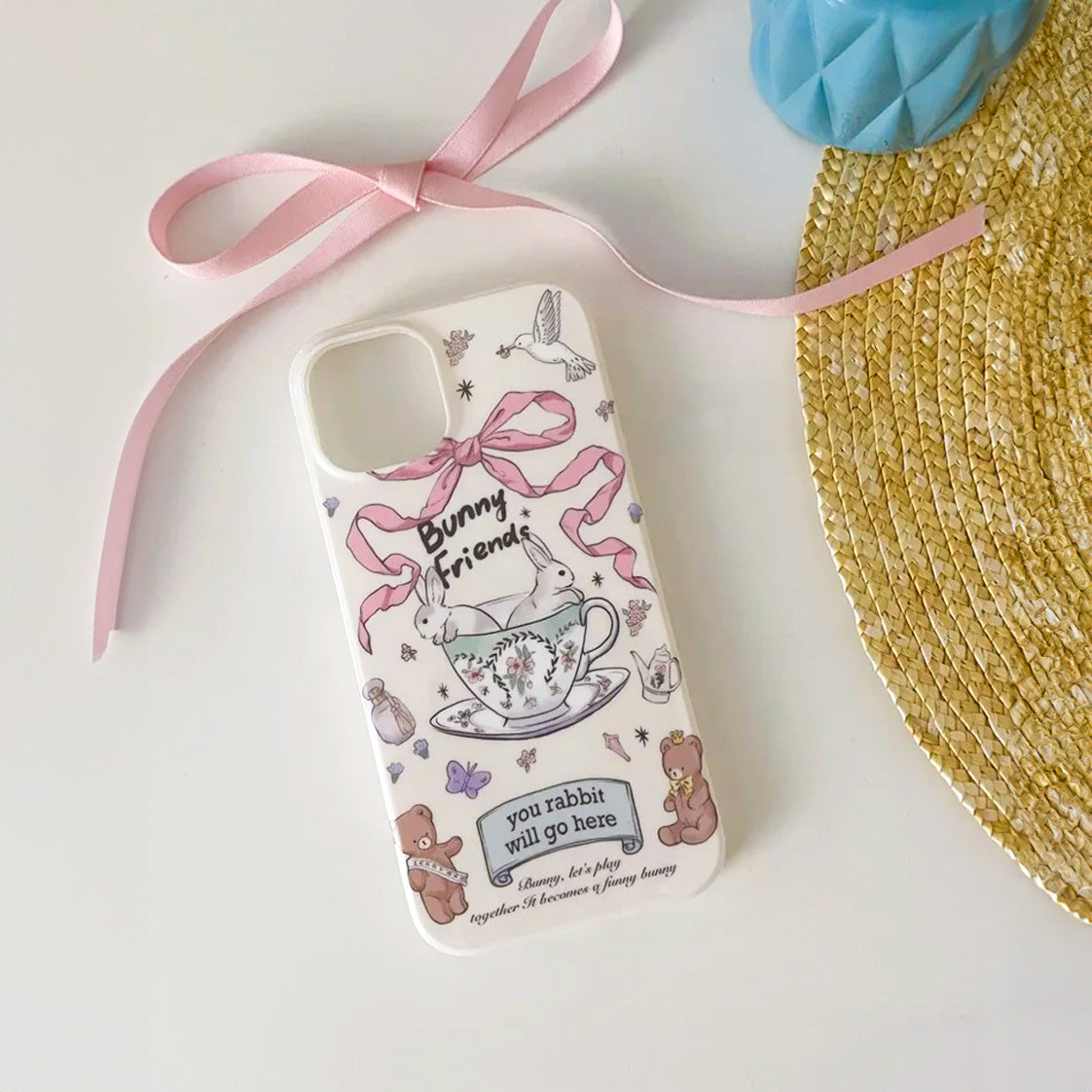 Vintage Dollette Rabbit iPhone Case