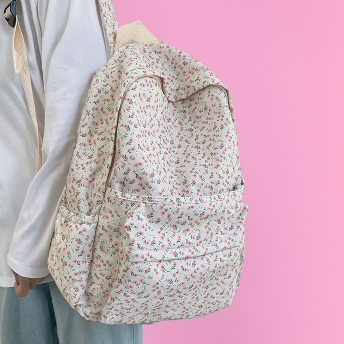Coquette Floral Waterproof Backpack