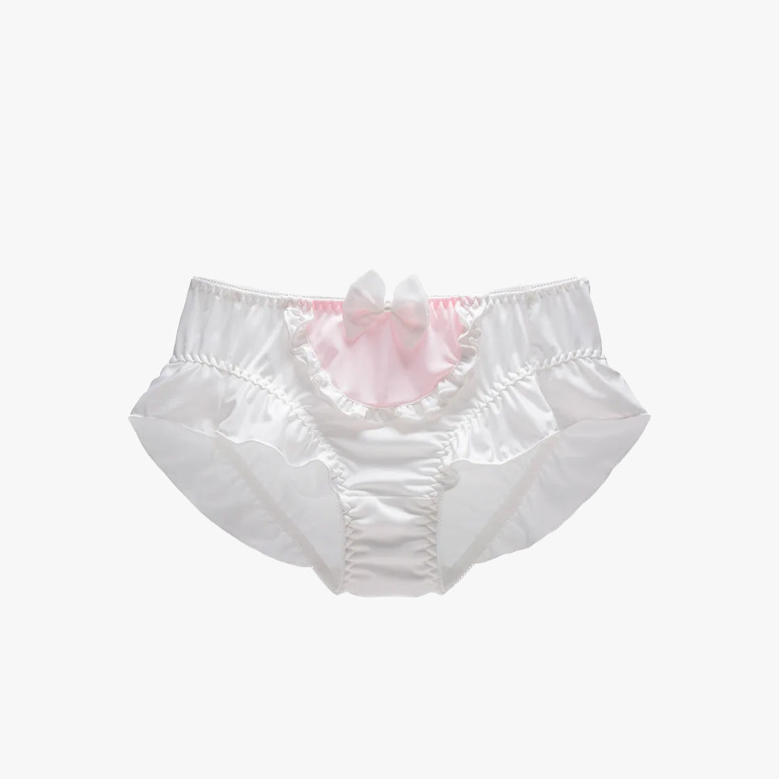 Lolita Silk Bow Maid Panties